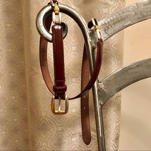 Fossil Leather Belt-